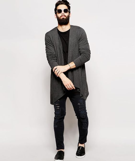 مدل ژاکت مردانه 2019 |مدل ژاکت جلو باز و لباس بافتنی مردانه 1398