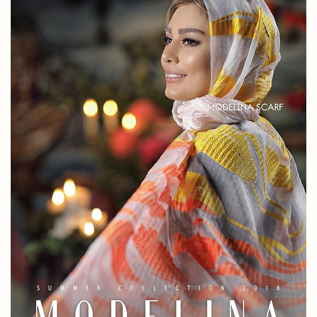 استایل اندام و زیباترین مدل شال و روسری سحر قریشی در طرح و رنگ های متنوع