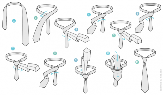 آموزش بستن کراوات داماد + راهنمای انتخاب بهترین کراوات دامادی
