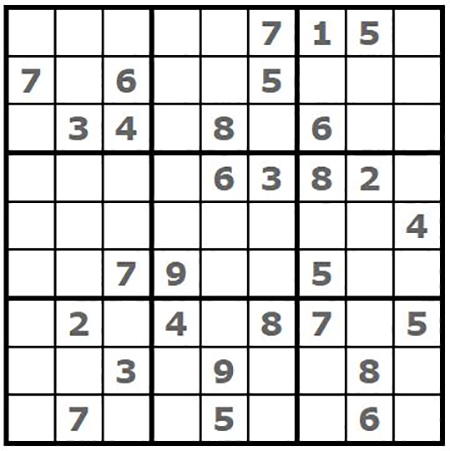 sudoku puzzle02 4 جدول سودوکو چیست؟ چند نمونه جدول سودوکو