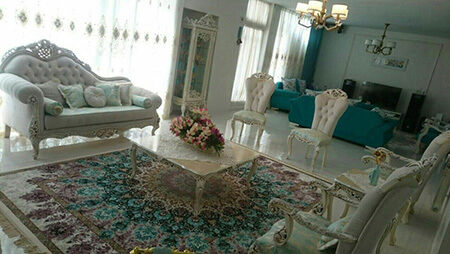 turquoise1 carpet set11 راهنمای ست فرش فیروزه ای + عکس