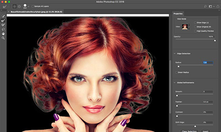 cutout photoshop01 9 روشهای برش عکس در فتوشاپ
