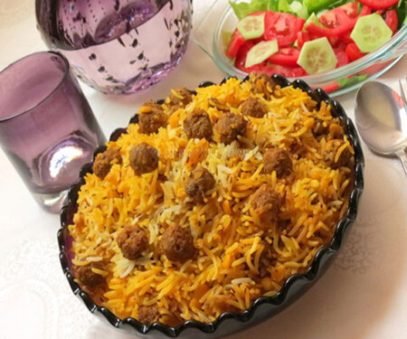 %name طرز تهیه لپه پلو با زیره، از غذاهای سنتی کرمان