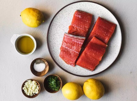 مواد لازم برای تهیه ی ماهی سالمون, نحوه ی طبخ ماهی, طبخ انواع ماهی