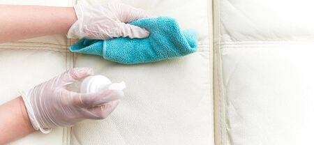 نحوه ی تمیز کردن کاناپه, تمیز کردن مبل با مواد شوینده ی طبیعی
