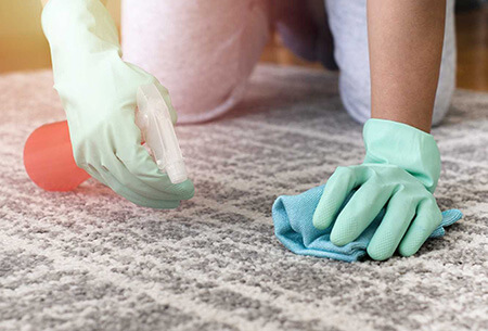 تمیز کردن لاک از روی فرش, نحوه ی تمیز کردن لاک از روی فرش, مراحل تمیز کردن لاک از سطوح مختلف