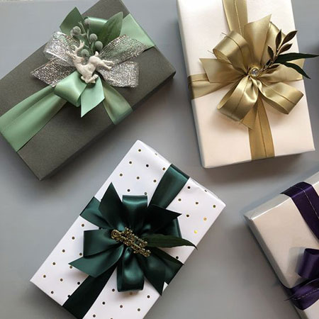 gift2 ribbon3 decoration6 ایده هایی زیبا برای تزیین هدایا