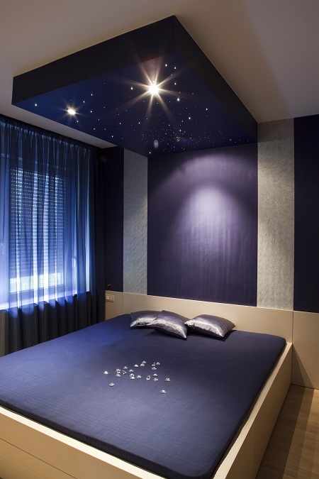 bedroom false ceiling 03 ایده هایی زیبا برای کناف اتاق خواب