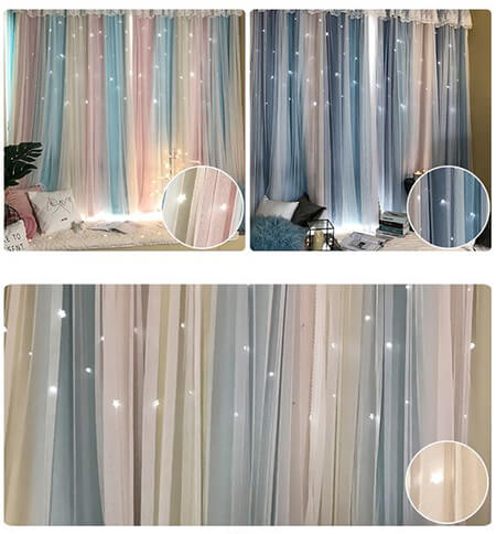 bedroom4 curtains13 با این مدل های پرده اتاق خواب تان را زیباتر کنید