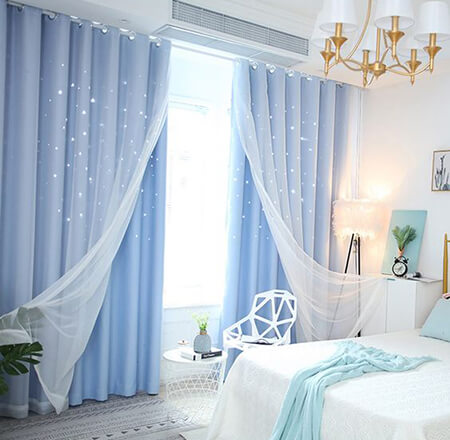 bedroom4 curtains3 با این مدل های پرده اتاق خواب تان را زیباتر کنید