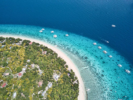 bohol island philippines 01 بوهول جزیره ای با ساحل سفید و تپه های شکلاتی