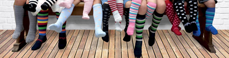 children2 stockings16 مدل جوراب ساق بلند بچگانه