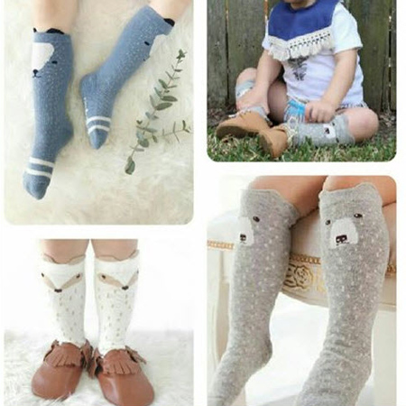 children2 stockings19 مدل جوراب ساق بلند بچگانه