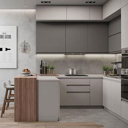 mo13655 فنون طراحی آشپزخانه کوچک