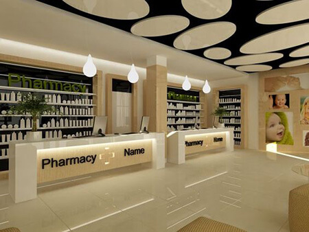 pharmacy2 interior1 design15 طراحی داخلی داروخانه
