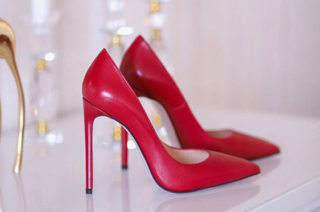 مدل کفش قرمز دخترانه, مدل های کفش قرمز زنانه