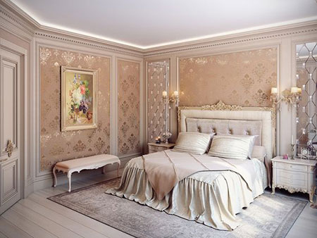 شیک ترین اتاق خواب های سلطنتی, مدل اتاق خواب