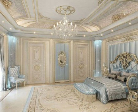 royal2 bedroom3 design5 دکوراسیون اتاق خواب های سلطنتی