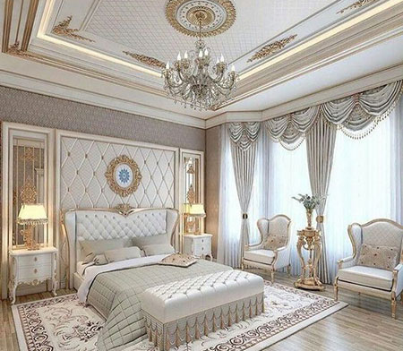 royal2 bedroom3 design6 دکوراسیون اتاق خواب های سلطنتی