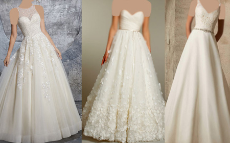 انتخاب بهترین لباس عروس,مناسب ترین لباس عروس