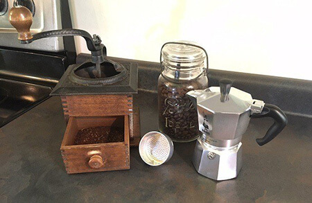 نحوه ی درست کردن قهوه ی موکاپ, مراحل ساخت قهوه ی موکاپ
