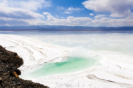 %name آشنایی با دریاچه نمک چاکا ،زیباترین دریاچه در چین